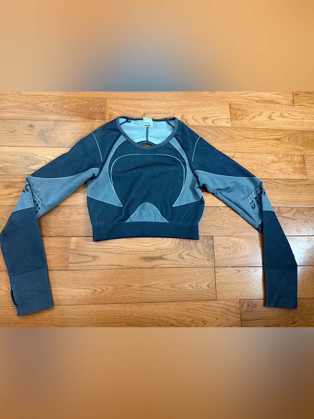 Gymshark Turbo Seamless Long Sleeve Workout Crop Top